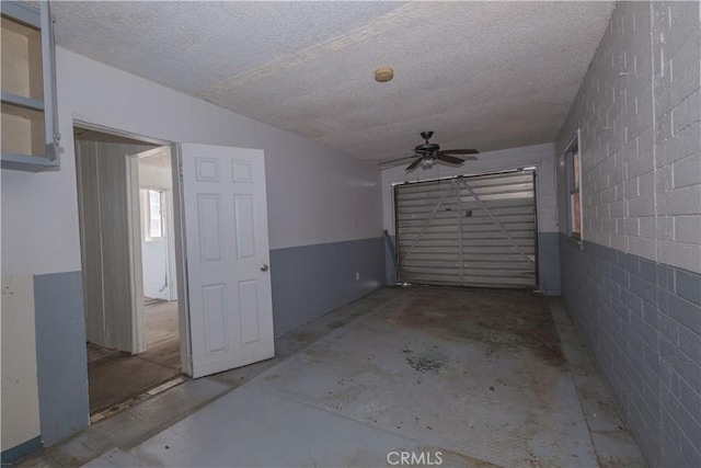 17196 Barbee St, Fontana, CA 92336 - garage featuring ceiling fan