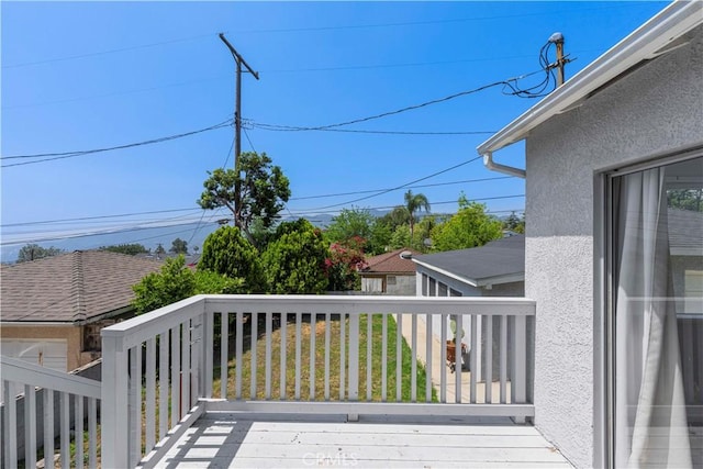3316 Burritt Way, Glendale, CA 91214 - view of wooden deck