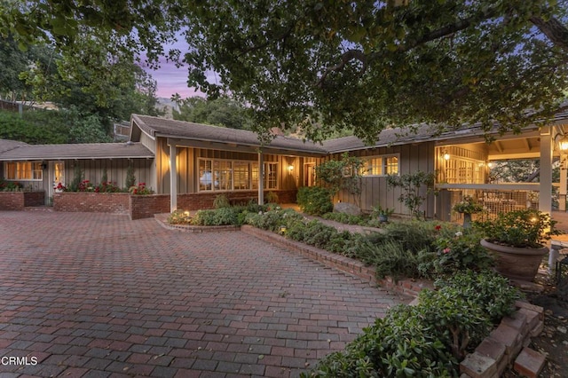 2210 Brambling Ln, Pasadena, CA 91107 - ranch-style home featuring board and batten siding and brick siding
