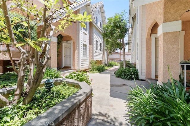 1707 Pepper St Unit A, Alhambra, CA 91801 - property entrance featuring stucco siding