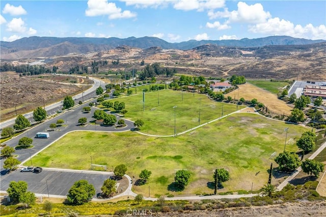 4127 Poplar Cir, Lake Elsinore, CA 92530 - drone / aerial view of a mountain backdrop