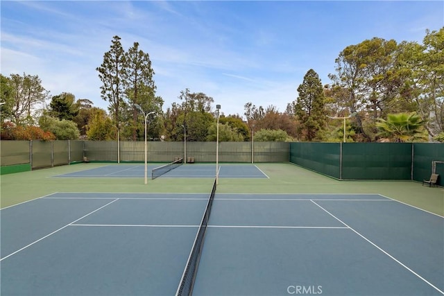 3605 W Hidden Ln Unit 307, Rolling Hills Estates, CA 90274 - view of tennis court featuring community basketball court