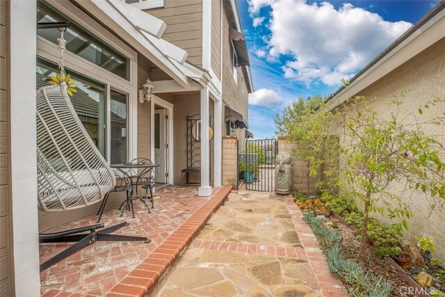 4 Amherst, Laguna Niguel, CA 92677 - view of patio with a gate