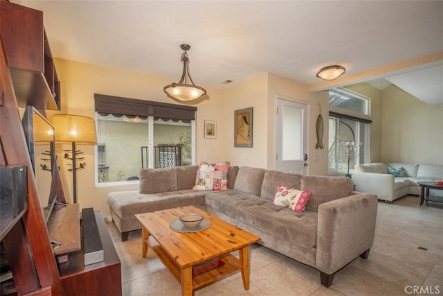 4 Amherst, Laguna Niguel, CA 92677 - living area featuring plenty of natural light and light tile patterned floors