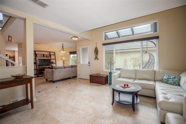 4 Amherst, Laguna Niguel, CA 92677 - living area with light tile patterned floors