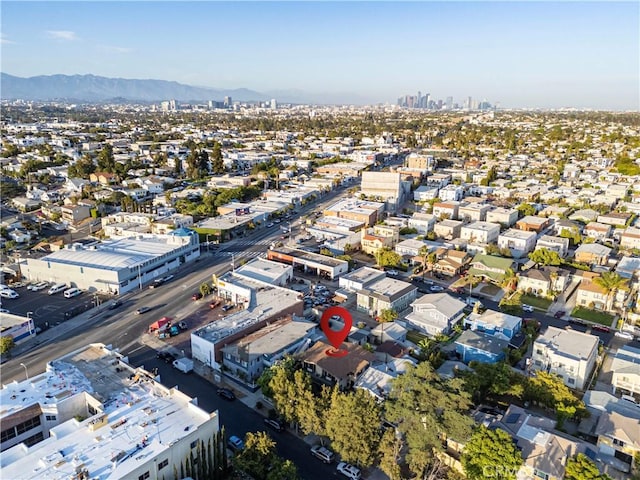 1914 S W View St, Los Angeles, CA 90016 - bird's eye view of mountains