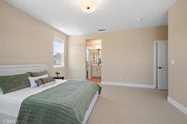 176 Tango Way, San Luis Obispo, CA 93401 - bedroom with light carpet and ensuite bathroom