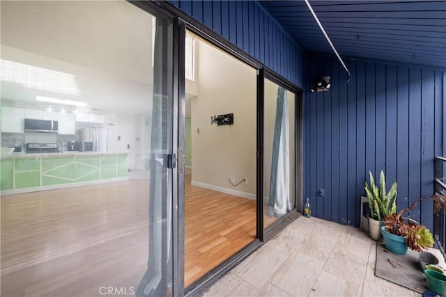 3505 Angelucci St Unit 2E, San Diego, CA 92111 - entrance to property with board and batten siding