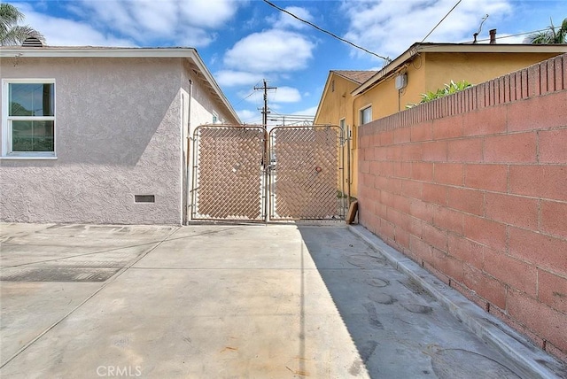 11206 Quinn St, Downey, CA 90241 - view of patio / terrace featuring a gate