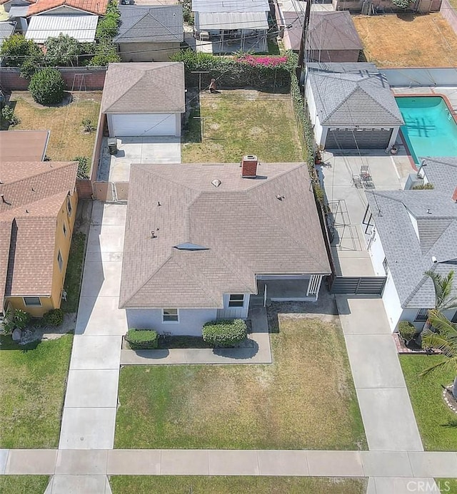 11206 Quinn St, Downey, CA 90241 - aerial view of residential area