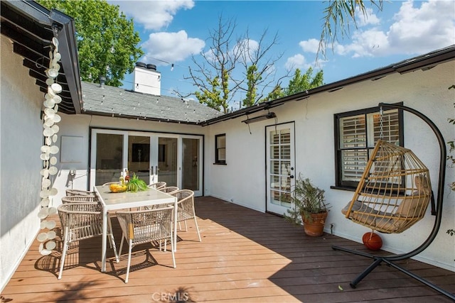 4901 Ethel Ave, Sherman Oaks, CA 91423 - deck with outdoor dining space
