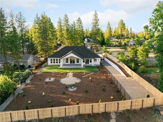 4956 Malibu Dr, Paradise, CA 95969 - rear view of property featuring a fenced backyard