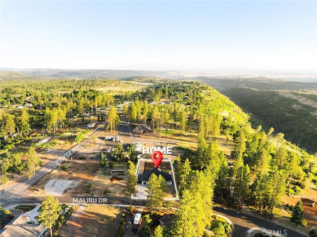 4956 Malibu Dr, Paradise, CA 95969 - drone / aerial view of a heavily wooded area