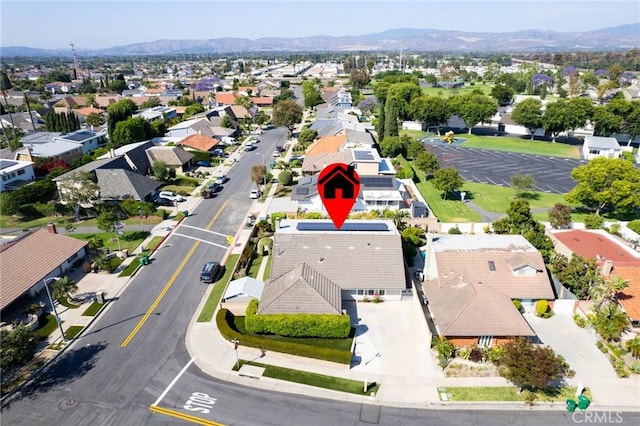 5291 Strasbourg Ave, Irvine, CA 92604 - aerial perspective of suburban area with mountains