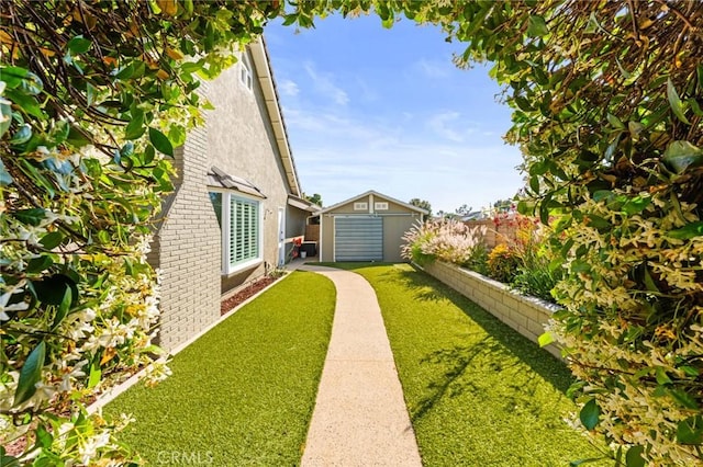 5291 Strasbourg Ave, Irvine, CA 92604 - view of yard featuring an outbuilding