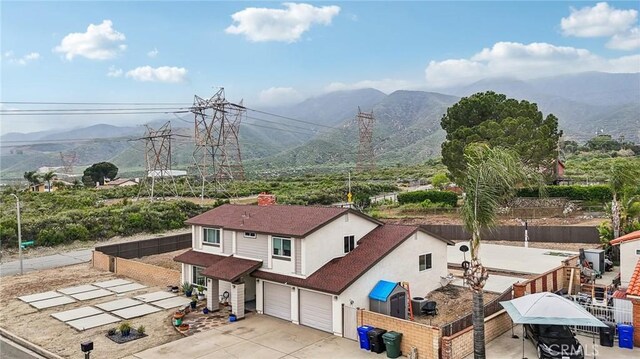 7906 Appaloosa Ct, Rancho Cucamonga, CA 91701 - view of mountain backdrop