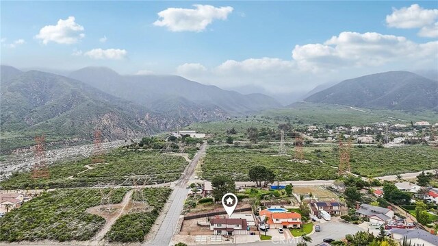 7906 Appaloosa Ct, Rancho Cucamonga, CA 91701 - drone / aerial view of a mountainous background