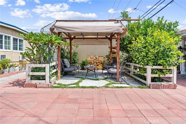 20402 Pioneer Blvd, Lakewood, CA 90715 - view of patio with a gazebo