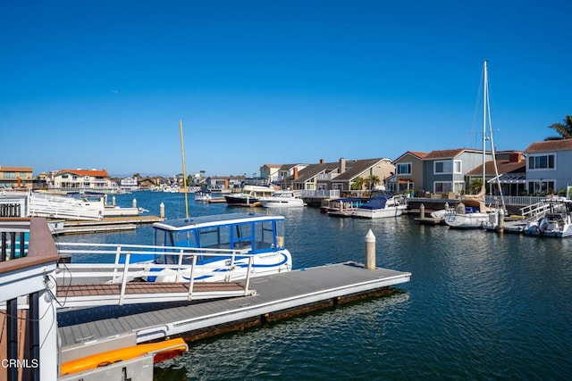 4320 Meridian Ave, Oxnard, CA 93035 - dock with a water view and a residential view