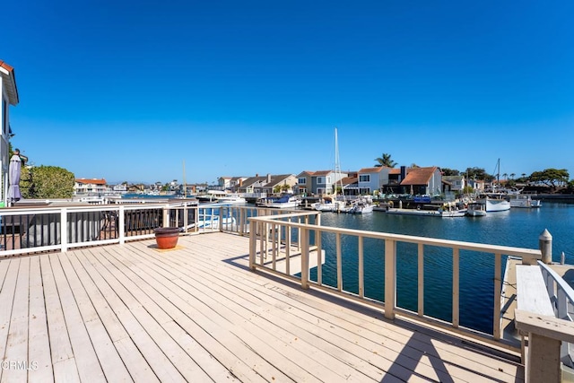 4320 Meridian Ave, Oxnard, CA 93035 - wooden terrace featuring a water view