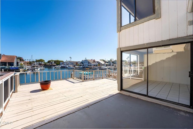 4320 Meridian Ave, Oxnard, CA 93035 - wooden terrace with a water view