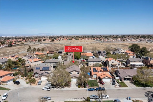 4231 Sage Ct, Palmdale, CA 93552 - aerial perspective of suburban area