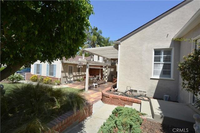 11514 Beverly Blvd, Whittier, CA 90601 - view of patio featuring a pergola