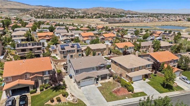 38701 Annette Ave, Palmdale, CA 93551 - aerial perspective of suburban area featuring a water and mountain view