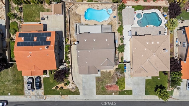 38701 Annette Ave, Palmdale, CA 93551 - aerial view of a pool
