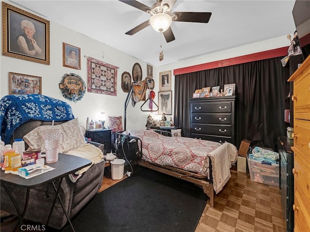 10040 Mason Ave, Chatsworth, CA 91311 - bedroom featuring a ceiling fan