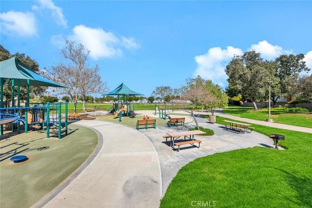 3595 Sego St, Irvine, CA 92606 - view of home's community featuring a lawn