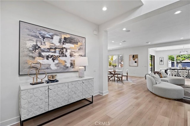 51 Eider Run, Irvine, CA 92618 - living room featuring recessed lighting, wood finished floors, and plenty of natural light