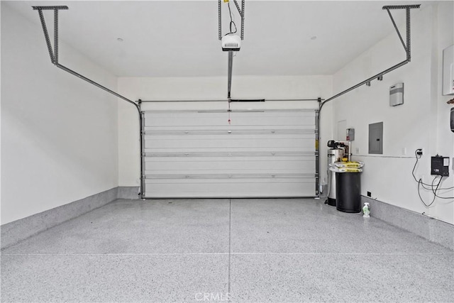 51 Eider Run, Irvine, CA 92618 - garage with electric panel and a garage door opener