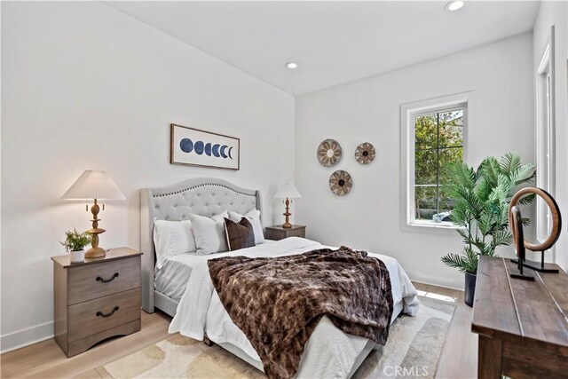 51 Eider Run, Irvine, CA 92618 - bedroom featuring recessed lighting and light wood-style flooring
