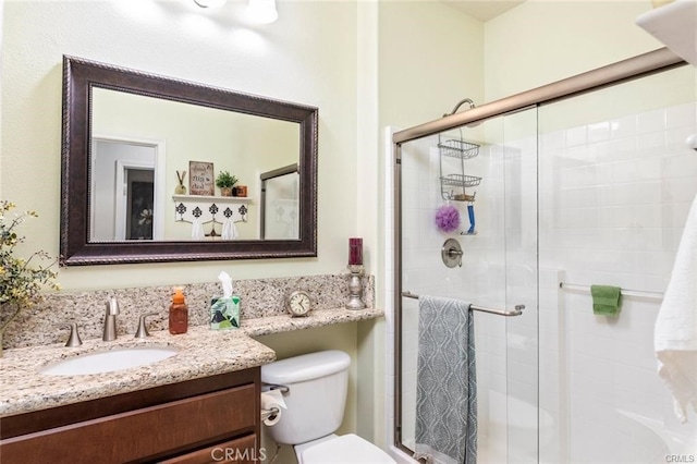 27840 Pointe Breeze Dr, Menifee, CA 92585 - bathroom with vanity and a stall shower