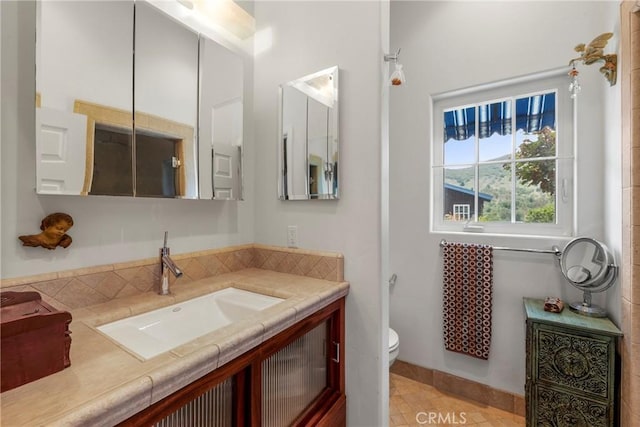 335 Rainbow Crest Rd, Fallbrook, CA 92028 - bathroom with vanity and toilet