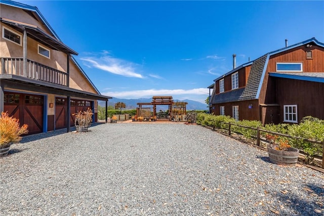 335 Rainbow Crest Rd, Fallbrook, CA 92028 - view of dirt / gravel road with a mountain view