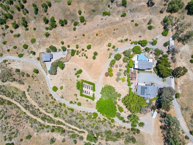 335 Rainbow Crest Rd, Fallbrook, CA 92028 - aerial view of sparsely populated area featuring a desert landscape