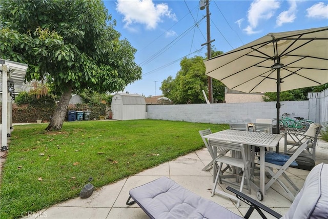 4819 Church St, Pico Rivera, CA 90660 - view of patio / terrace featuring outdoor dining space