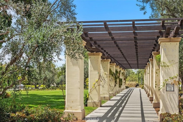 156 Barrow, Irvine, CA 92620 - surrounding community featuring a pergola and a yard