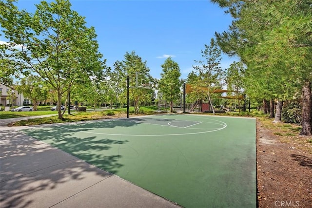156 Barrow, Irvine, CA 92620 - view of basketball court featuring community basketball court