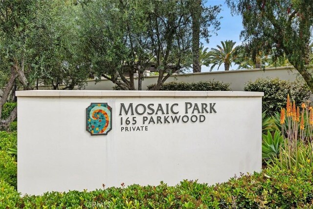 156 Barrow, Irvine, CA 92620 - view of community / neighborhood sign