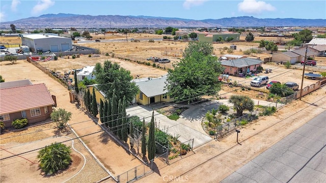 11225 1st St, Hesperia, CA 92345 - drone / aerial view of a mountain backdrop