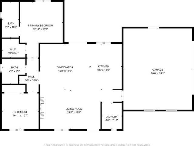 5399 Hickory Way, Paradise, CA 95969 - floor plan / room layout