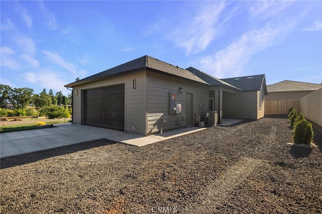 5399 Hickory Way, Paradise, CA 95969 - view of home's exterior featuring concrete driveway and an attached garage