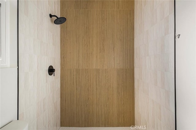 5399 Hickory Way, Paradise, CA 95969 - bathroom view of tiled shower and toilet