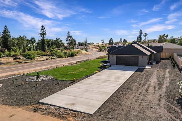 5399 Hickory Way, Paradise, CA 95969 - view of front of home with a garage and concrete driveway