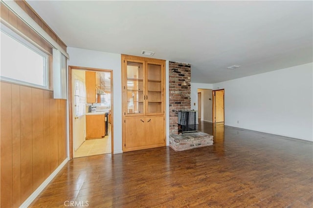 7236 Hellman Ave, Rancho Cucamonga, CA 91701 - unfurnished living room with wood finished floors