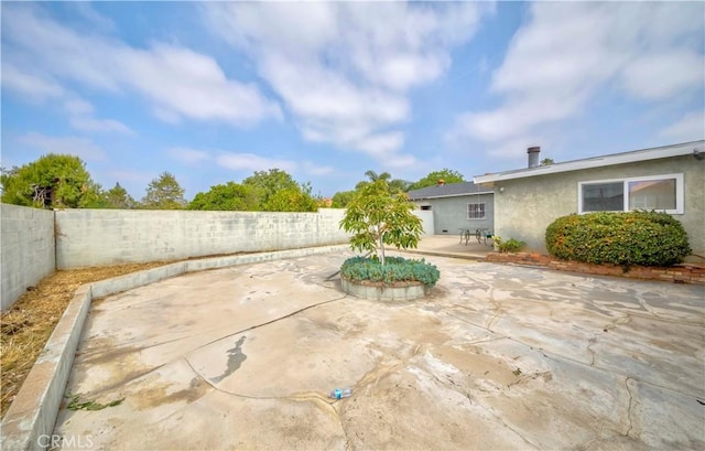 7236 Hellman Ave, Rancho Cucamonga, CA 91701 - fenced backyard featuring a patio area