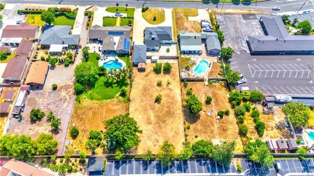 7236 Hellman Ave, Rancho Cucamonga, CA 91701 - aerial view of residential area with a pool